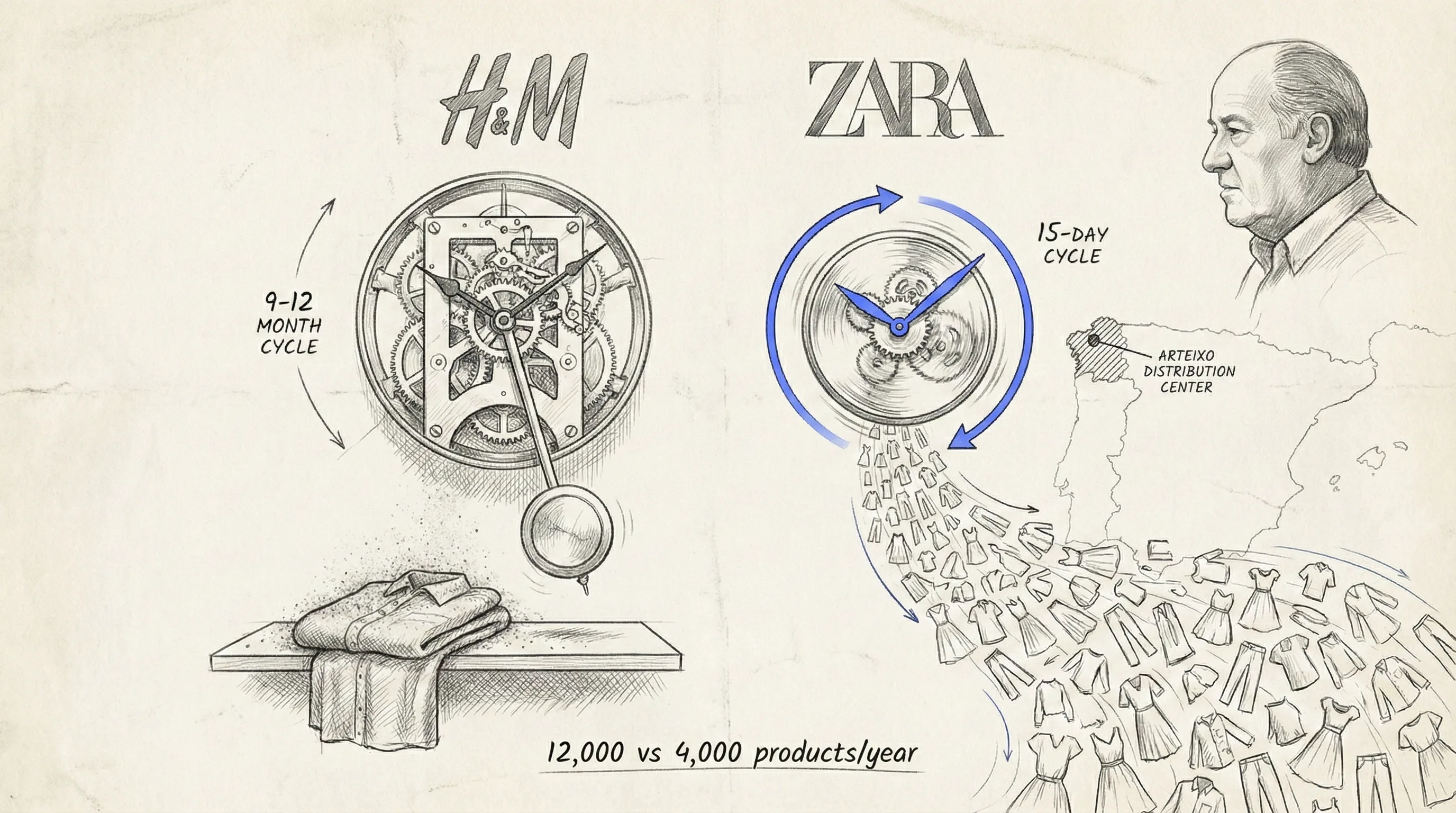 Zara fast feedback loop — rapid iteration cycle